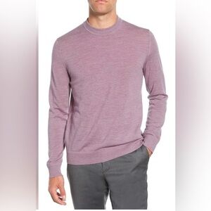 Ted Baker Men's Lavender Crewneck Sweater